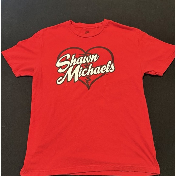 WWE Other - Heartbreak Kid Shawn Michaels Logo T-Shirt WWE M Medium D Generation Size Large